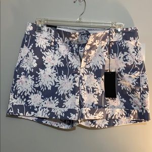 Floral Printed Cuffed Short